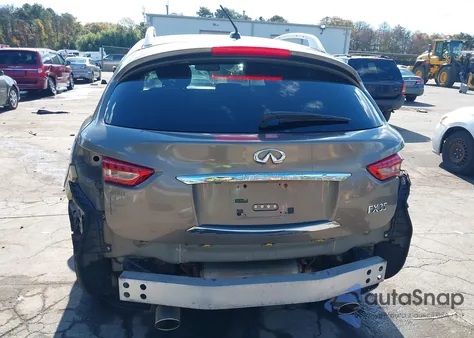 2010 Infiniti Fx35 from USA, damaged, VIN JN8AS1MW0AM856156